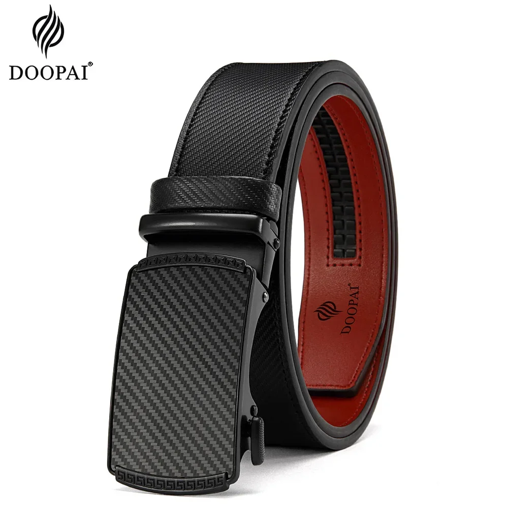 Holes-Free One-Handed Operation Micro-Adjustable Genuine Leather Belt - Image 20