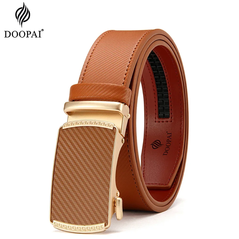 Holes-Free One-Handed Operation Micro-Adjustable Genuine Leather Belt - Image 21