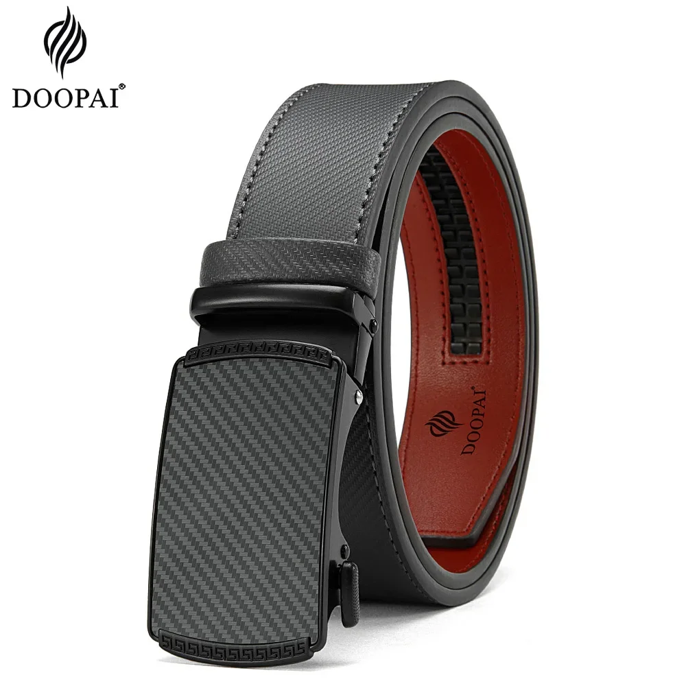 Holes-Free One-Handed Operation Micro-Adjustable Genuine Leather Belt - Image 22