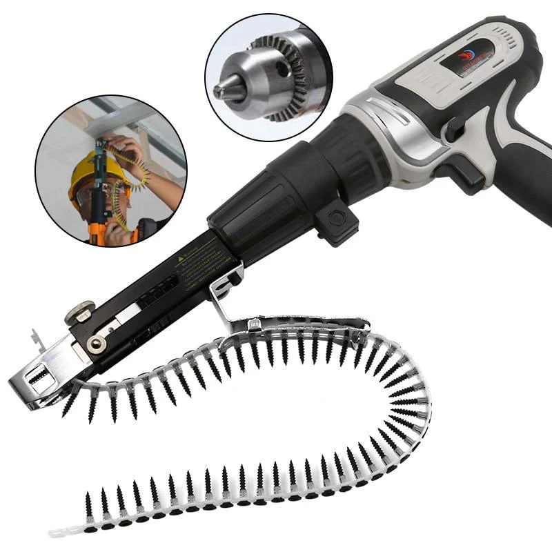 Electric Drill Automatic Screw Gun / Spike Chain Adaptor - Image 2