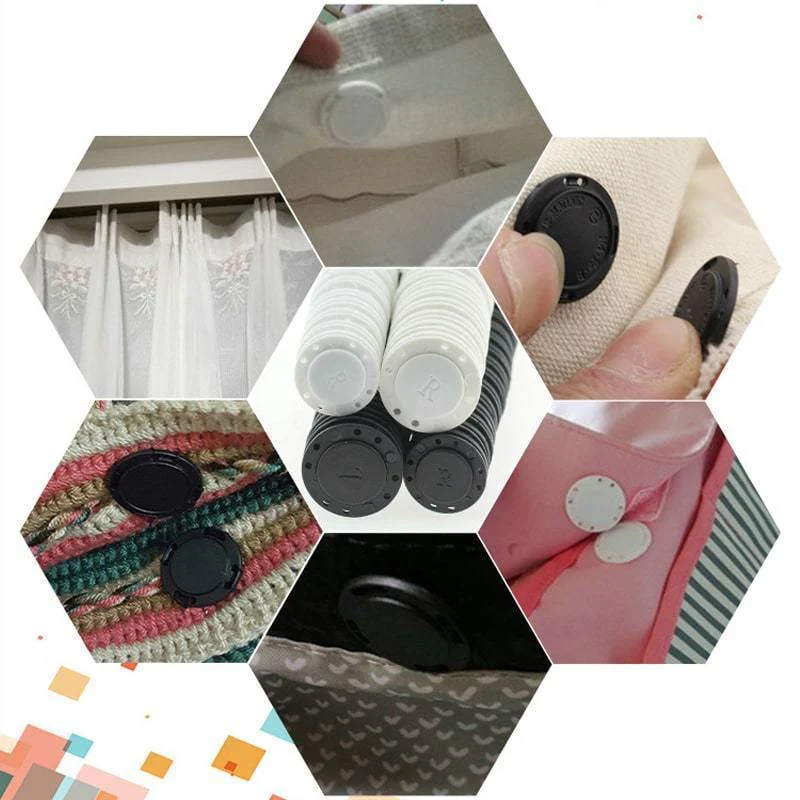 DIY Magnet Snap Double Sided Buttons (5 pairs) - Image 6