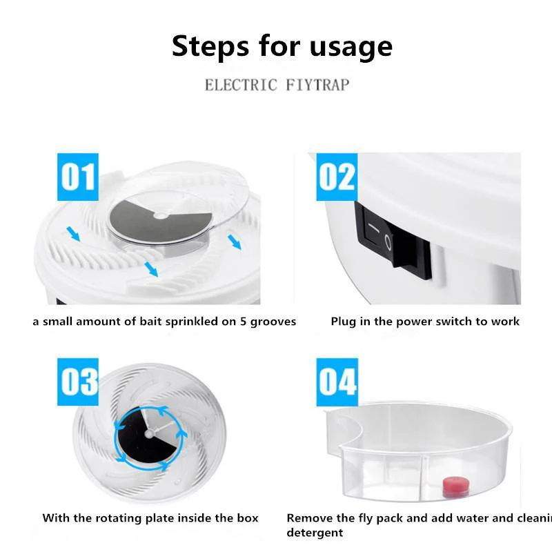 AutoSpin™ Electric Rotating Fly Trap - Image 3