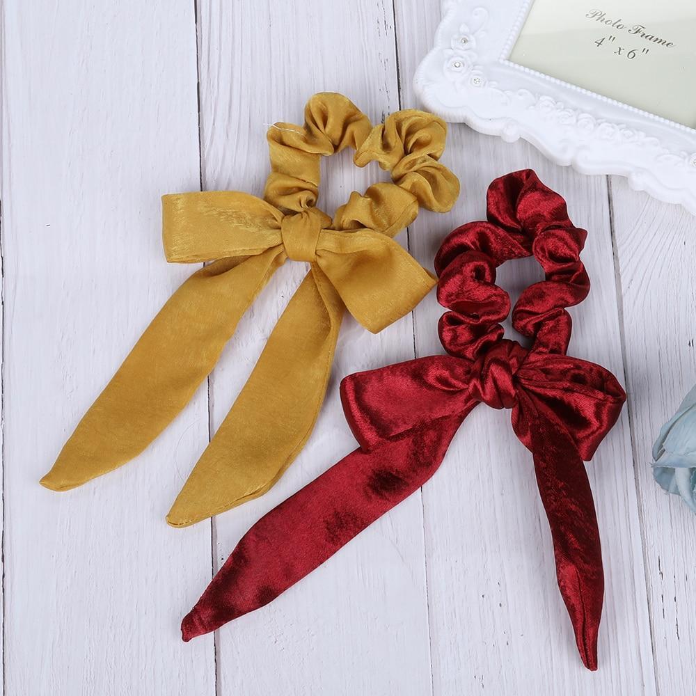 AWAYTR™ Stylish Elastic Hair-Bow Scrunchy - Image 42