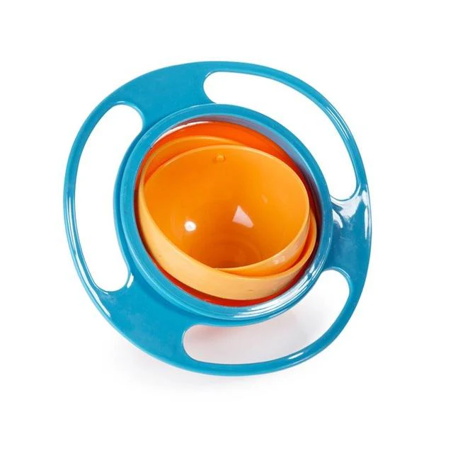 Baby Spill-Proof Gyro Bowl (2 pcs) - Image 3