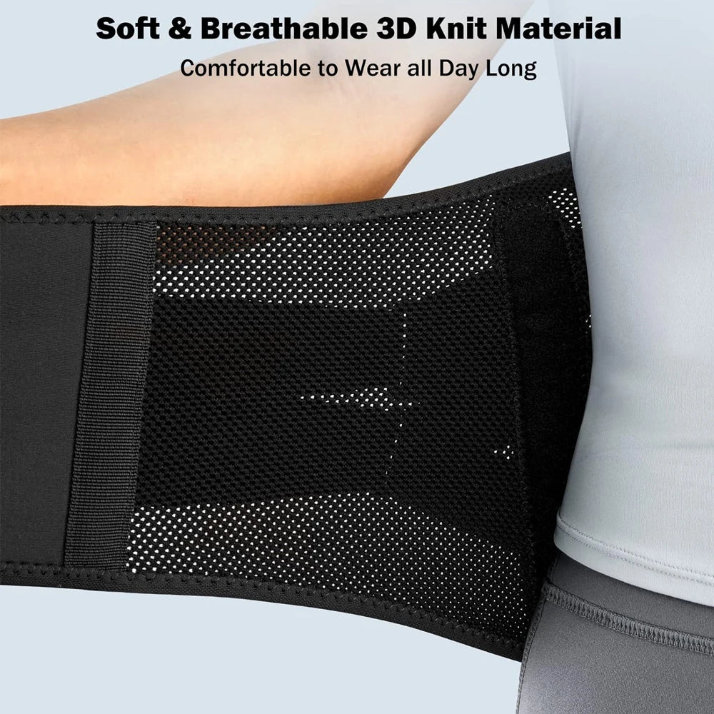 Lower Back & Lumbar Support Brace – Pain Relief for Sciatica, Herniated Discs and Scoliosis - Image 10