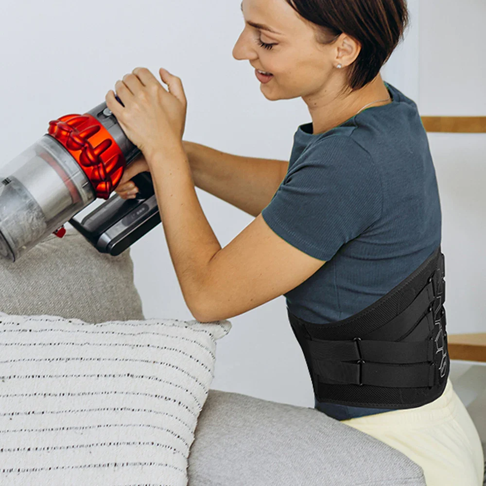 Lower Back & Lumbar Support Brace – Pain Relief for Sciatica, Herniated Discs and Scoliosis - Image 13