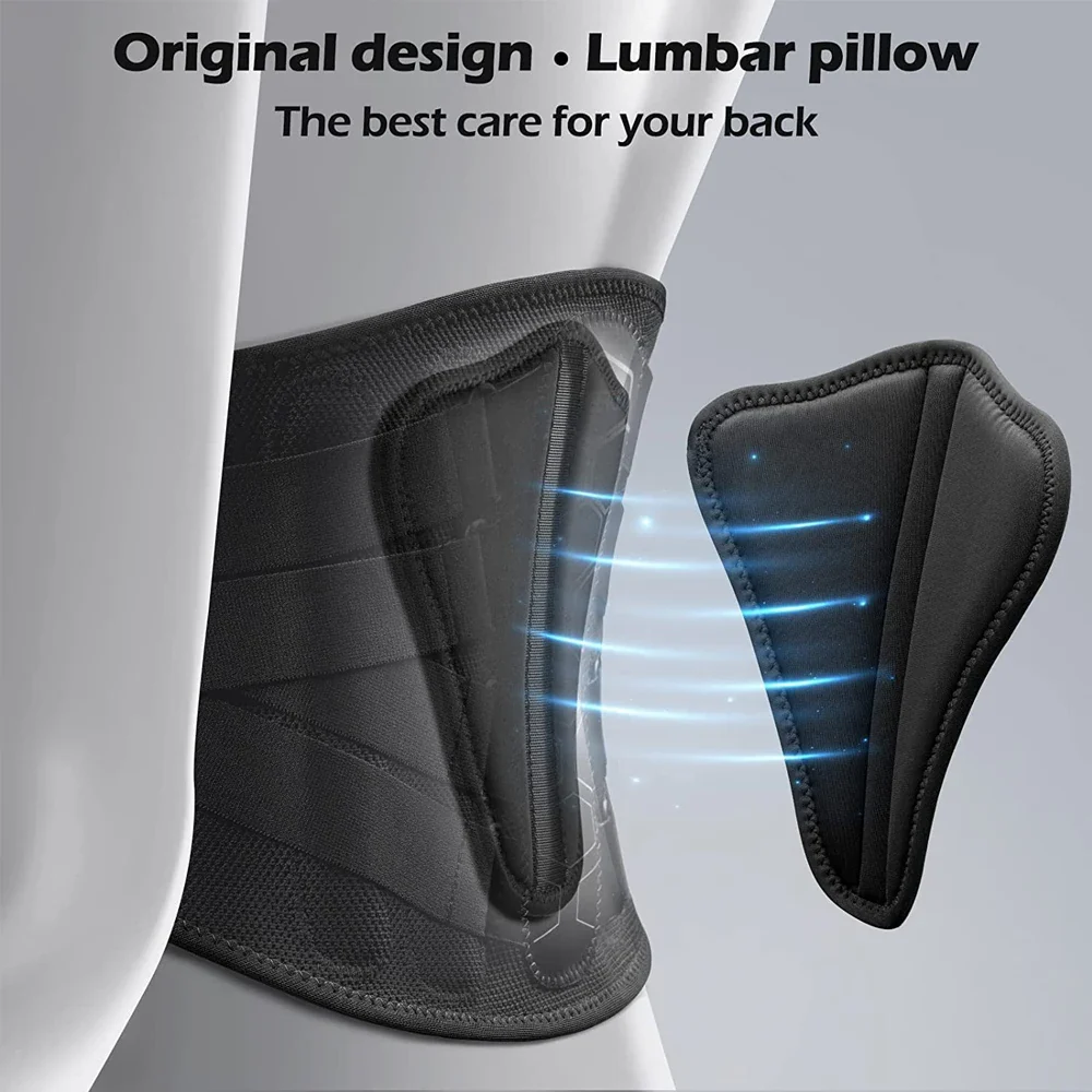 Lower Back & Lumbar Support Brace – Pain Relief for Sciatica, Herniated Discs and Scoliosis - Image 2