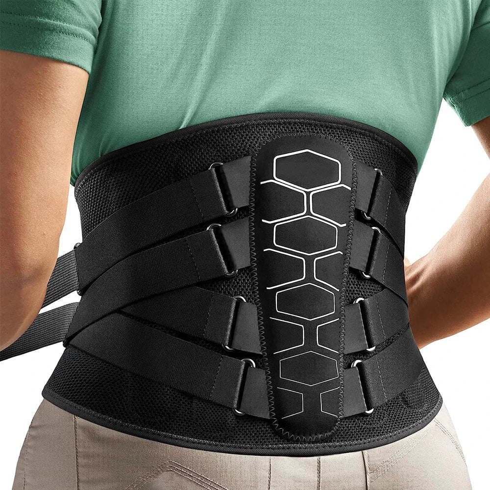 Lower Back & Lumbar Support Brace – Pain Relief for Sciatica, Herniated Discs and Scoliosis - Image 7