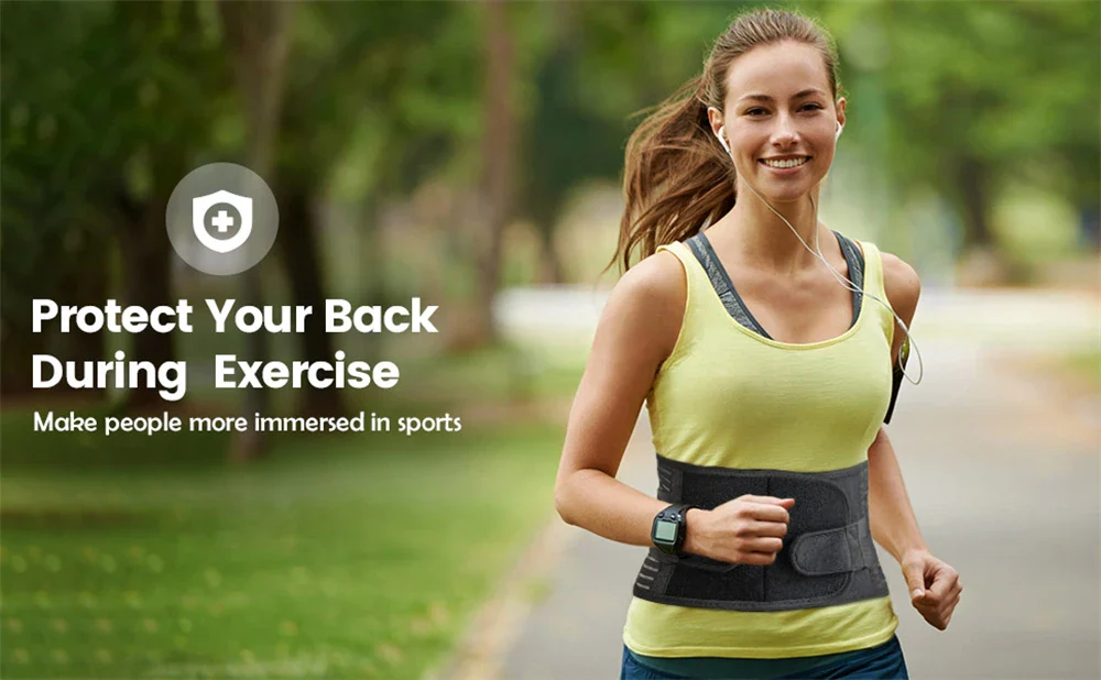 Orthopedic Advanced Lumbar Support Brace with 3D Cushion Pad for Focused Relief - Image 13