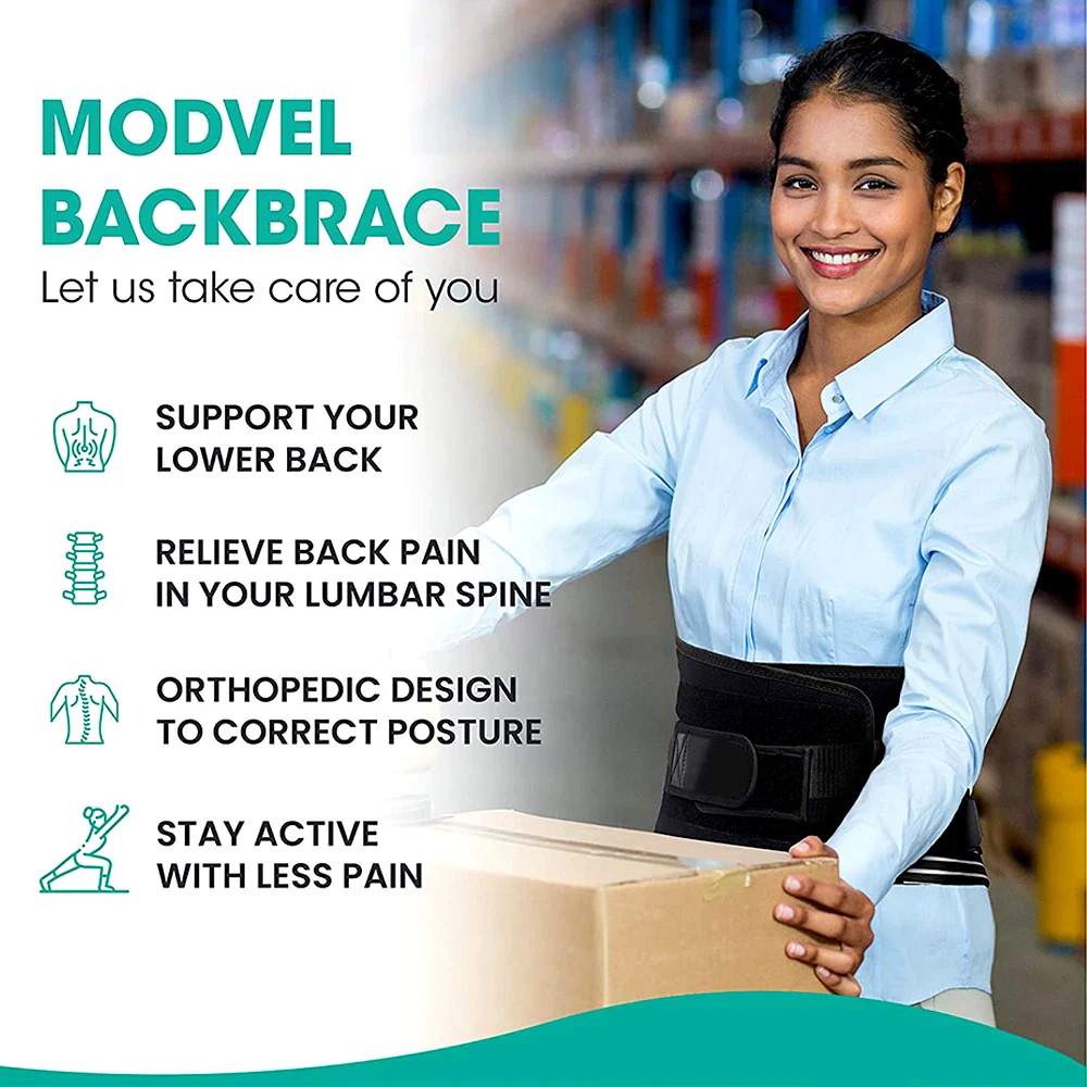 Orthopedic Advanced Lumbar Support Brace with 3D Cushion Pad for Focused Relief - Image 24