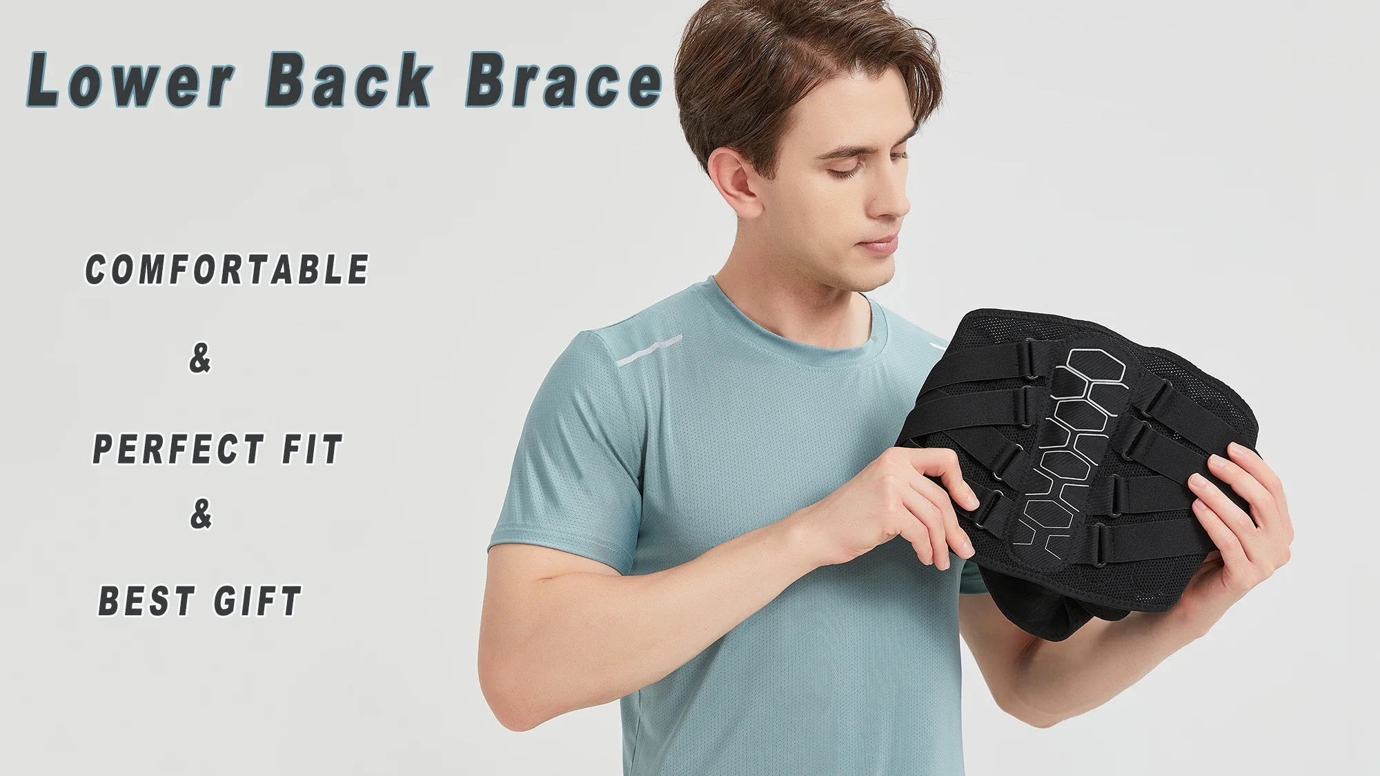 Spine Decompression Orthopedic &  Ergonomic Pain Relief Lumbar Support Belt - Image 5