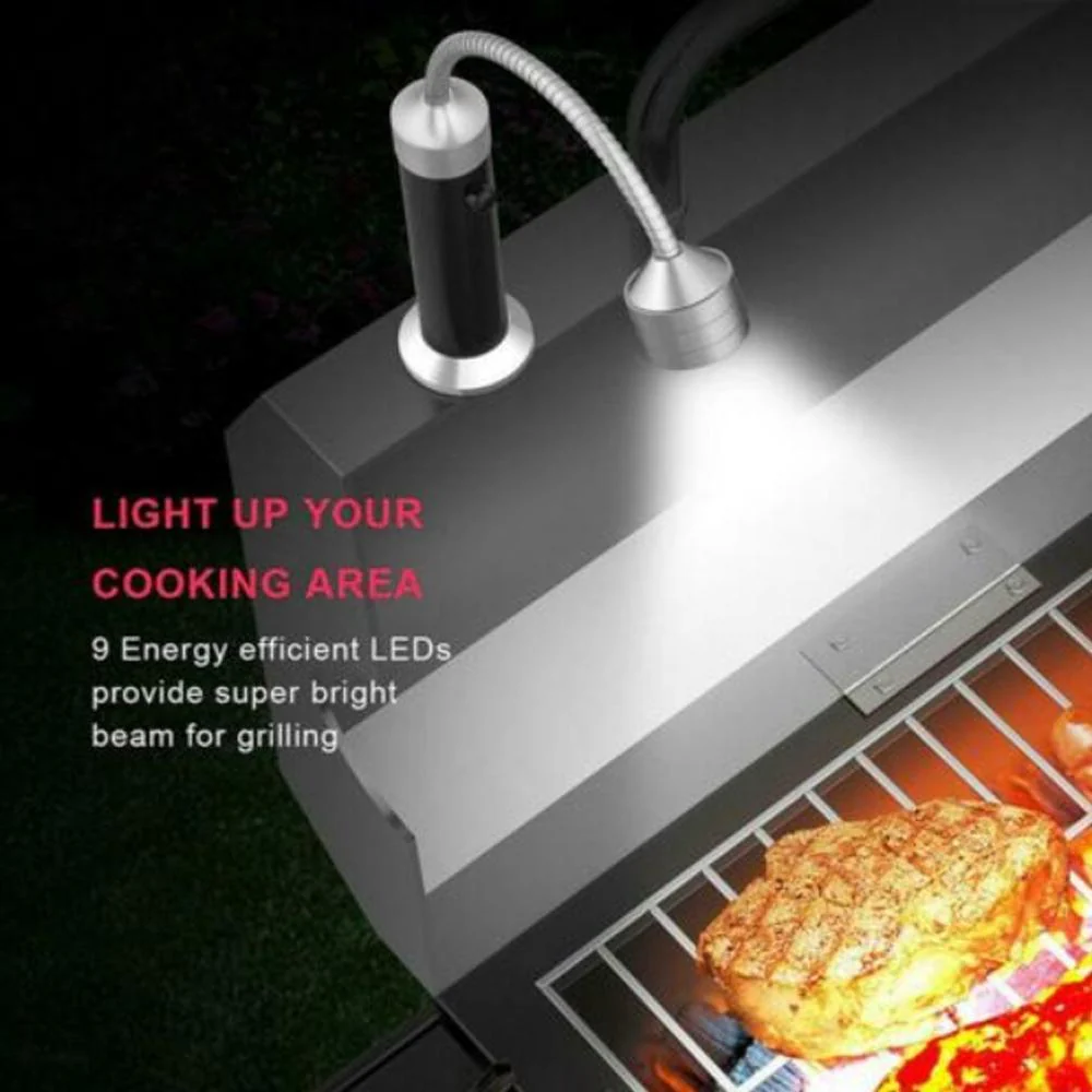 MasterBBQ™ Barbecue Grill Light With Magnetic Base - Image 5