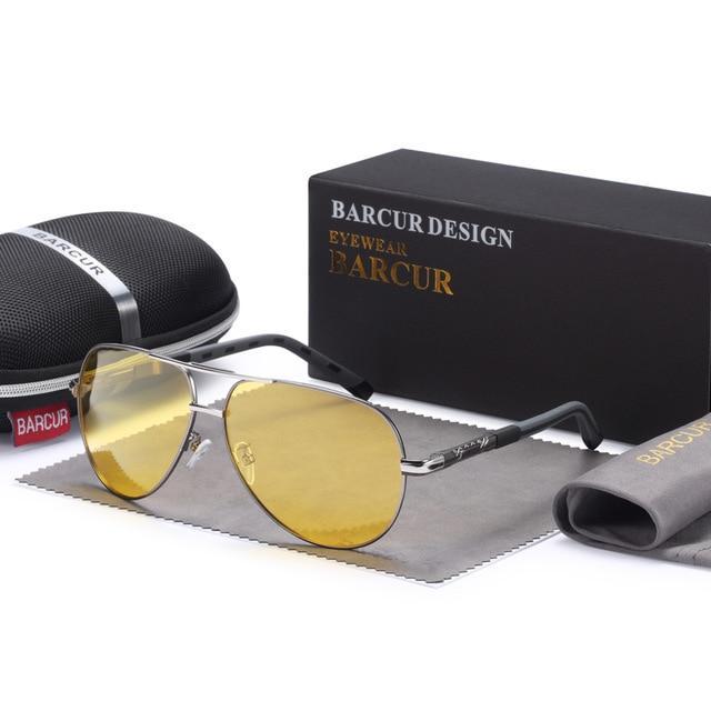 BARCUR™ Anti-UV Polarized Unisex Aviator Sunglasses - Image 4