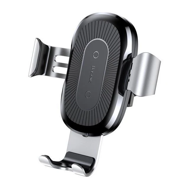 Baseus™ 2-in-1 Wireless QI Charger & Auto-locking Gravity-Mount - Image 5