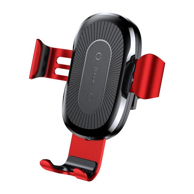Baseus™ 2-in-1 Wireless QI Charger & Auto-locking Gravity-Mount - Image 6