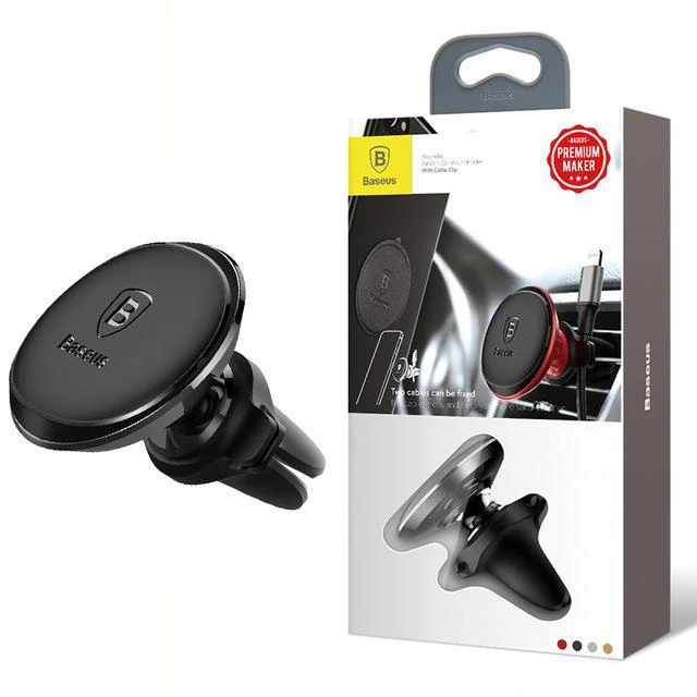 Baseus Magnetic Phone Holder With Cable Clip - Image 6