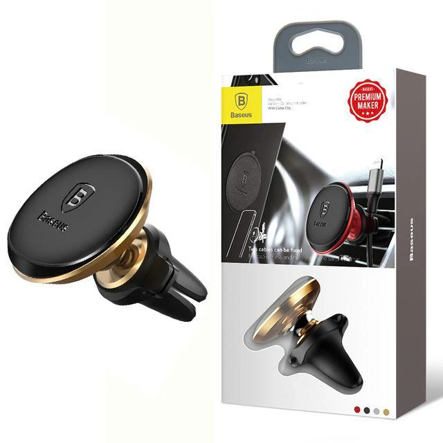 Baseus Magnetic Phone Holder With Cable Clip - Image 7
