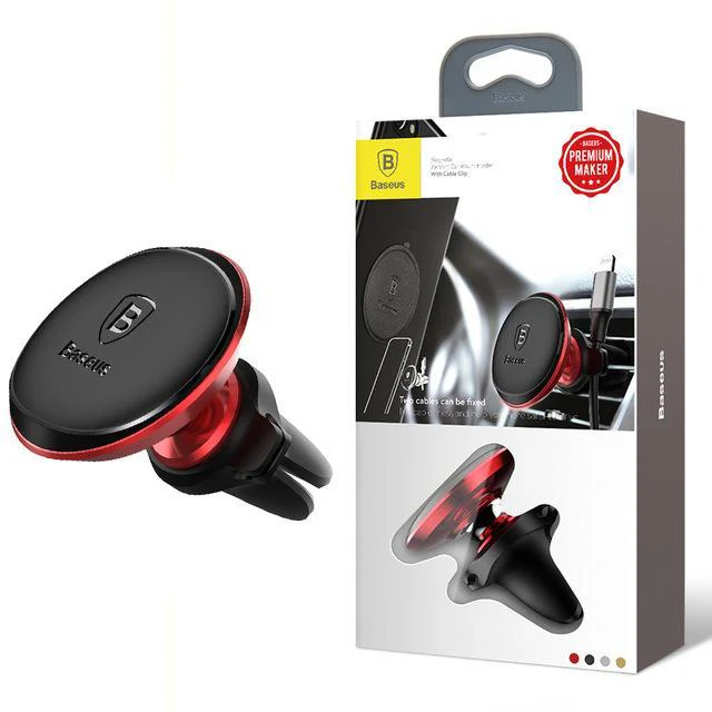 Baseus Magnetic Phone Holder With Cable Clip - Image 8