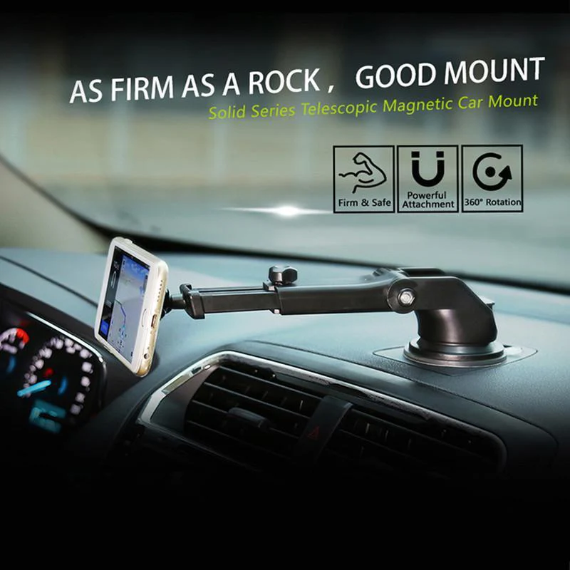 BASEUS™ Universal Telescopic Magnetic Car Phone Holder - Image 3