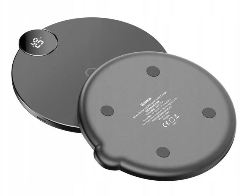 Baseus™ Qi Wireless LED Display 10W Charging Pad - Image 5