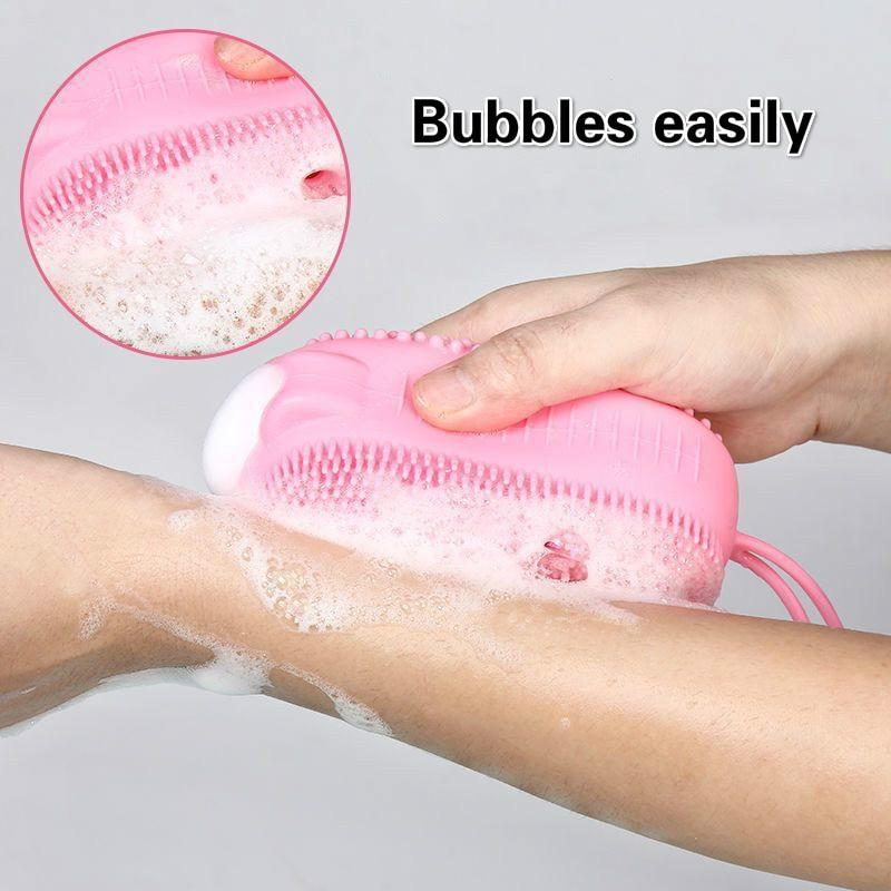 Quick Foaming Double-Sided Silicone Bath Brush ***2pcs*** - Image 12