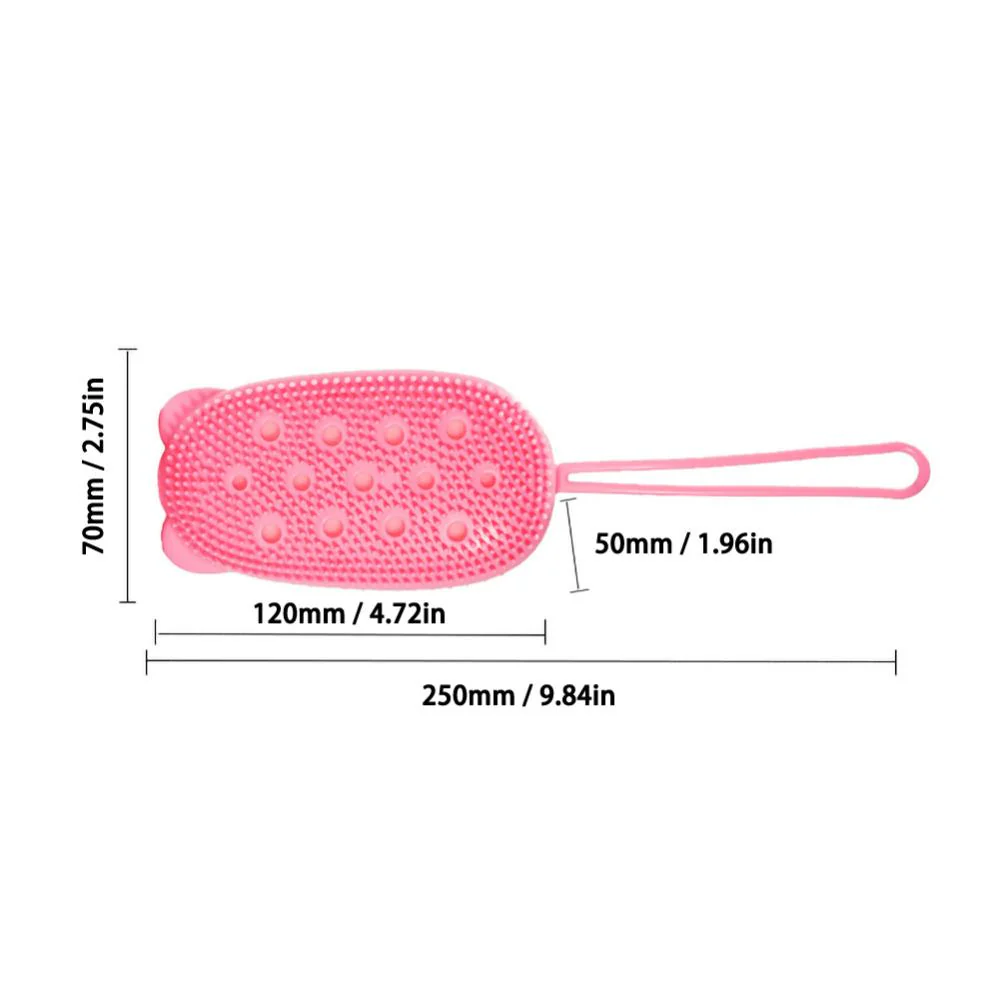 Quick Foaming Double-Sided Silicone Bath Brush ***2pcs*** - Image 15