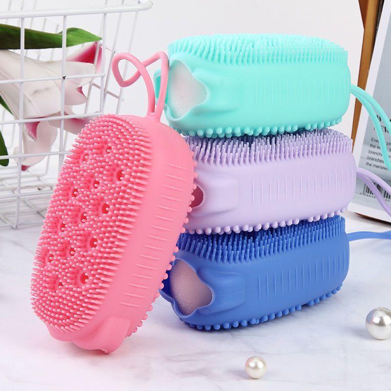 Quick Foaming Double-Sided Silicone Bath Brush ***2pcs*** - Image 3