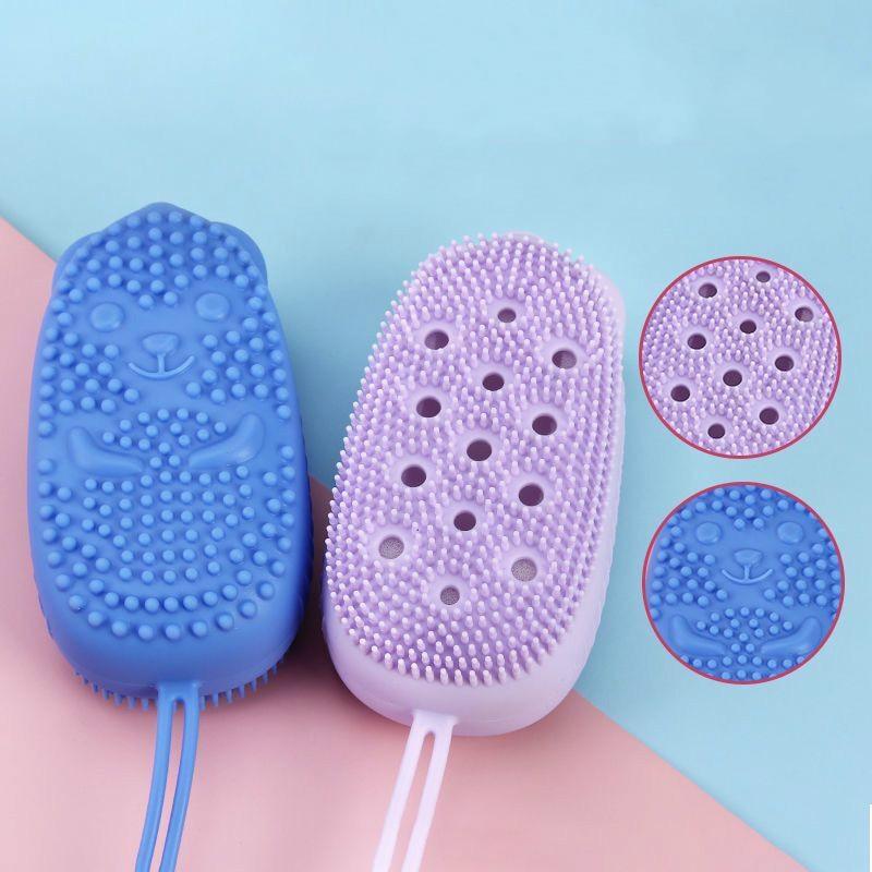 Quick Foaming Double-Sided Silicone Bath Brush ***2pcs*** - Image 4