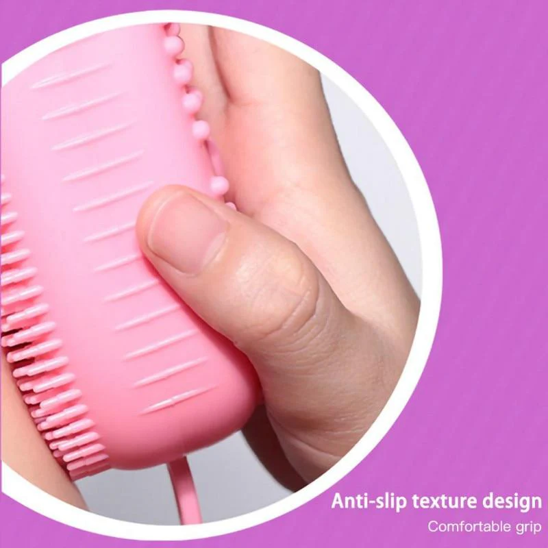 Quick Foaming Double-Sided Silicone Bath Brush ***2pcs*** - Image 5