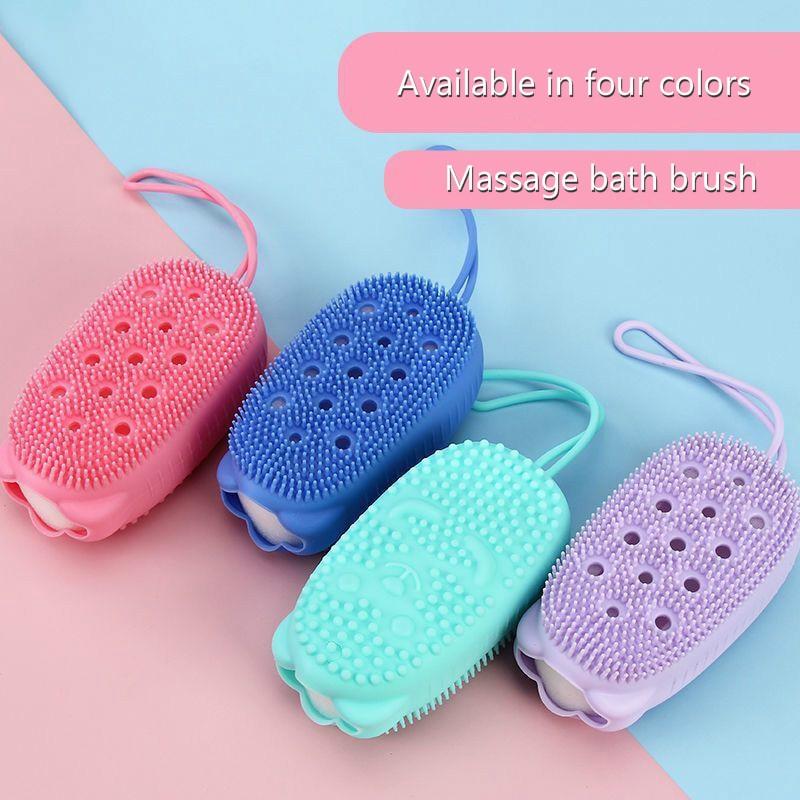Quick Foaming Double-Sided Silicone Bath Brush ***2pcs*** - Image 6