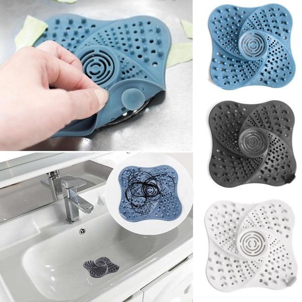 Silicone Suction Anti-blocking Drain Covers (2PCS Set) - Image 6