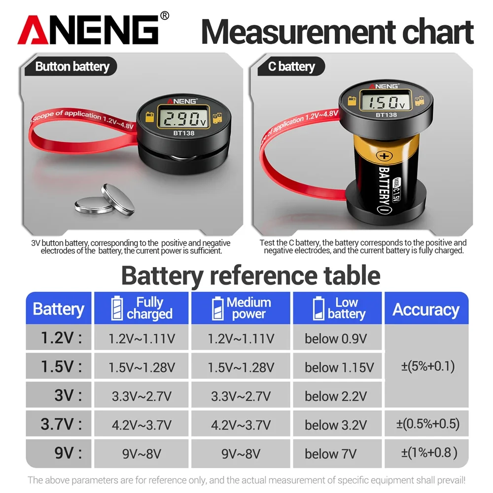 SlotFree Open-Fit Magnetic Multi-Battery Tester with Self-Powered LCD Display - Image 6