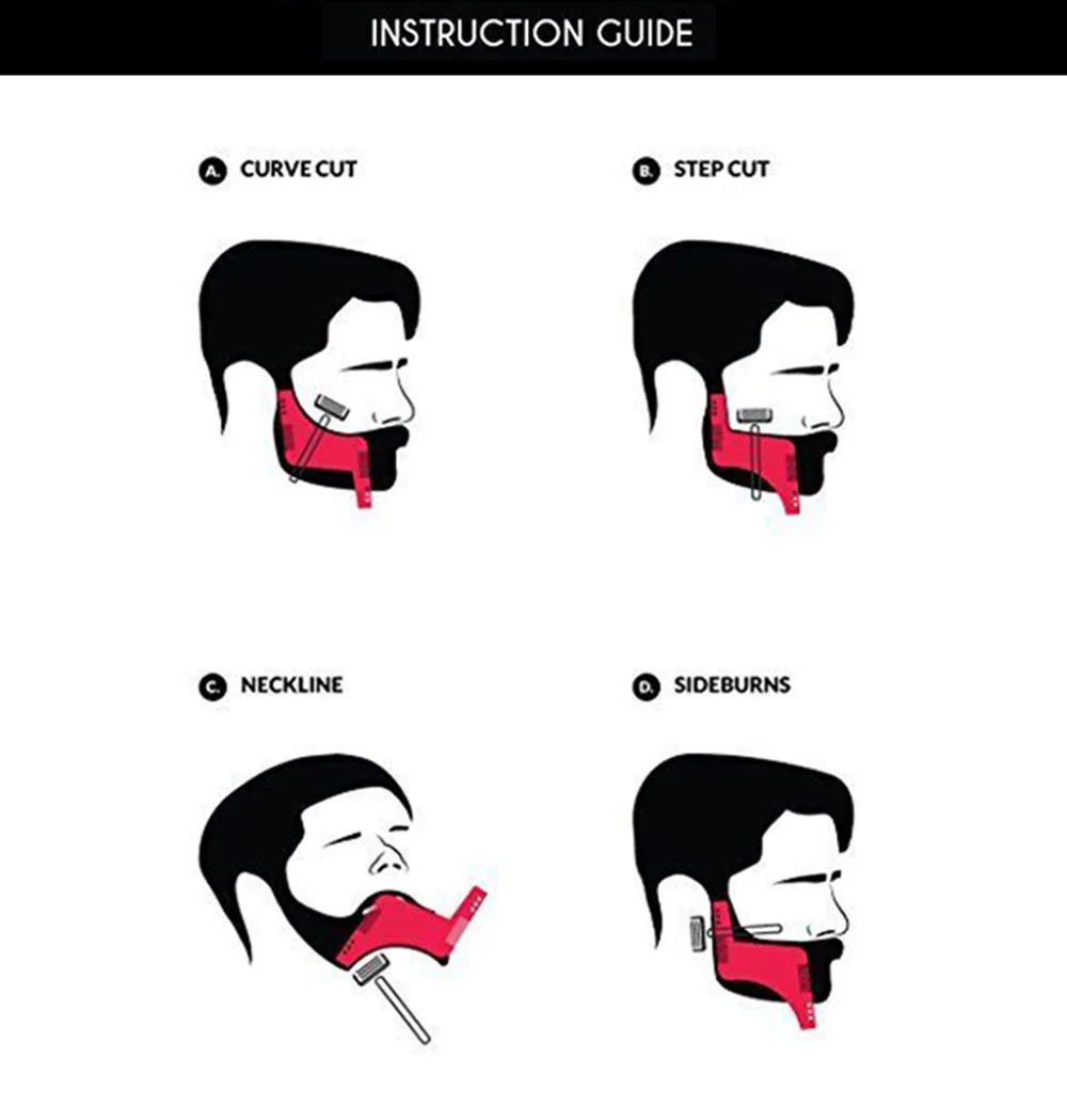 SymmetricBeard™ Shaving Stencil Kit - Image 10