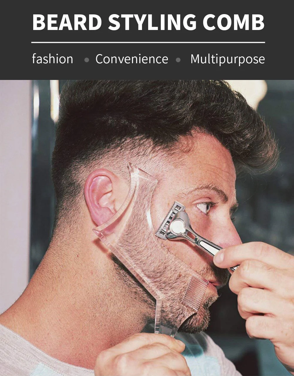 SymmetricBeard™ Shaving Stencil Kit - Image 13