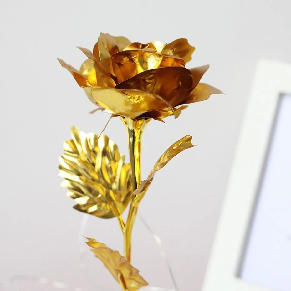 Beauty and the Beast LED Enchanted Rose in Glass Dome - Image 16
