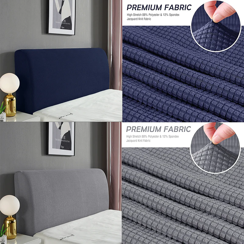 Polar Fleece Bed Headboard Elastic Cover - Image 16