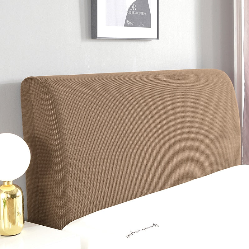 Polar Fleece Bed Headboard Elastic Cover - Image 4