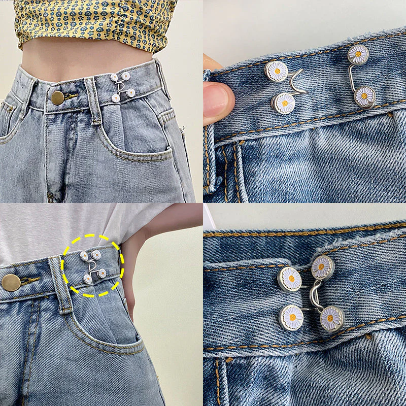 Belt-free Waist Buckle Snap Clips - Image 2