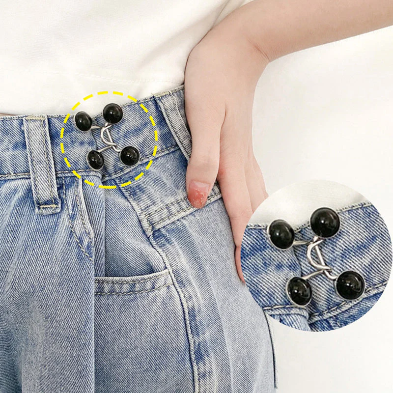 Belt-free Waist Buckle Snap Clips - Image 6