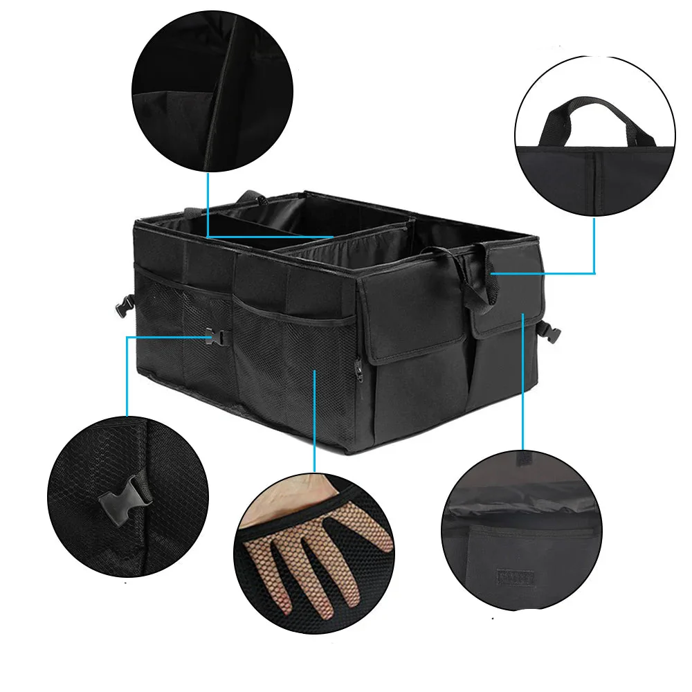 TrunkMaster XL Heavy-Duty Tear-Resistant Foldable Multi-Compartment Car Organizer - Image 13