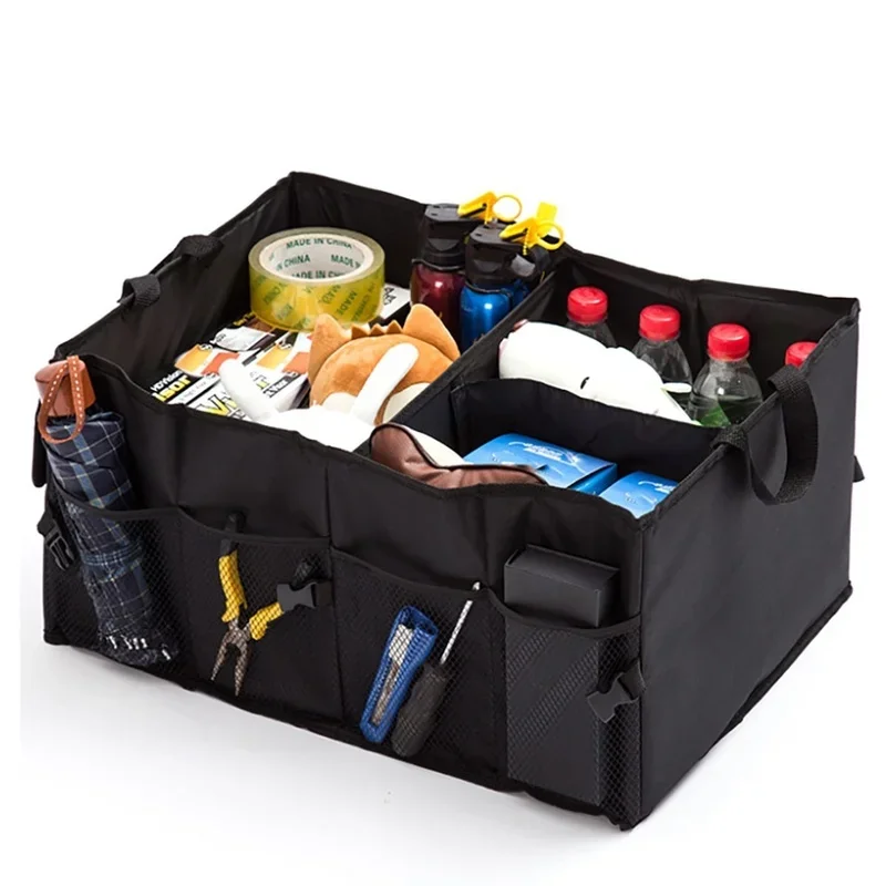 TrunkMaster XL Heavy-Duty Tear-Resistant Foldable Multi-Compartment Car Organizer - Image 2