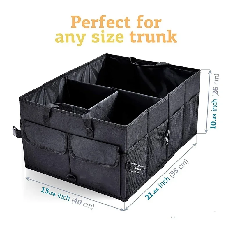 TrunkMaster XL Heavy-Duty Tear-Resistant Foldable Multi-Compartment Car Organizer - Image 9