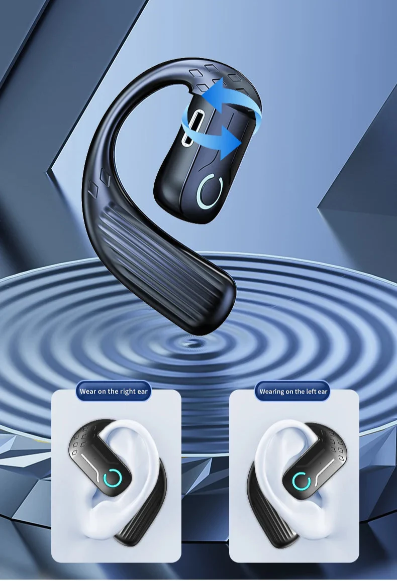 Comfort-Fit 180°Rotation Crystal Clear Calls & ENC Noise Reduction Stereo Sound Headset - Image 10