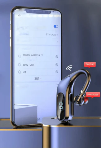Led Digital Display HD Sound & Noise Reduction In-Ear Headset - Image 12