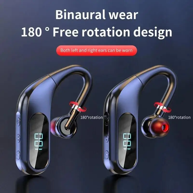 Led Digital Display HD Sound & Noise Reduction In-Ear Headset - Image 3