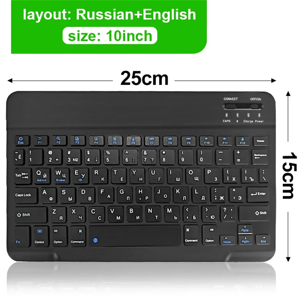 Compact Bluetooth Wireless Ultra-Quiet Keyboard & Mouse For IOS / Android /  Windows - Image 25