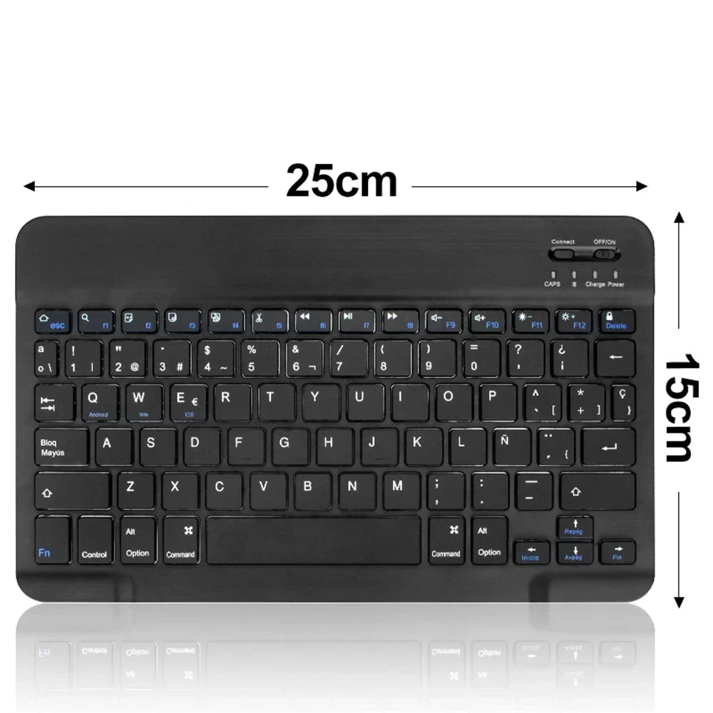 Compact Bluetooth Wireless Ultra-Quiet Keyboard & Mouse For IOS / Android /  Windows - Image 37