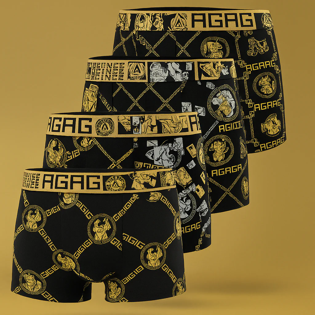 Golden Era Comfort Boxers-Premium Breathability, Antibacterial Fabric & Lasting Support (4pcs)