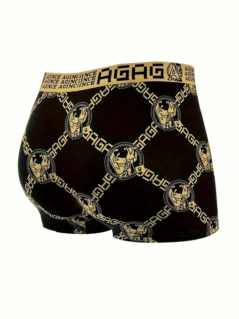 Golden Era Comfort Boxers-Premium Breathability, Antibacterial Fabric & Lasting Support (4pcs) - Image 5