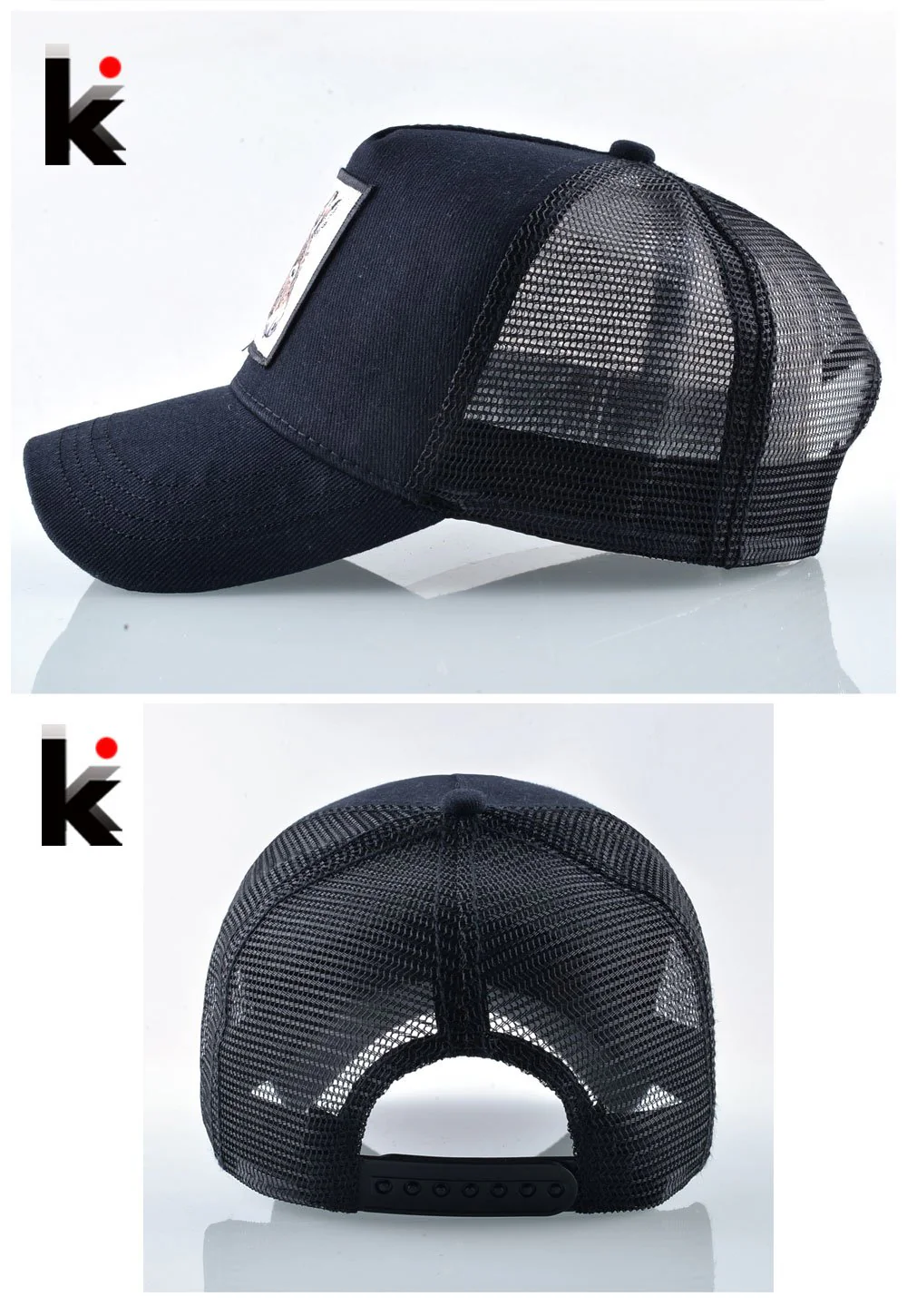 Stylish Animal Design Trucker Caps - Image 69